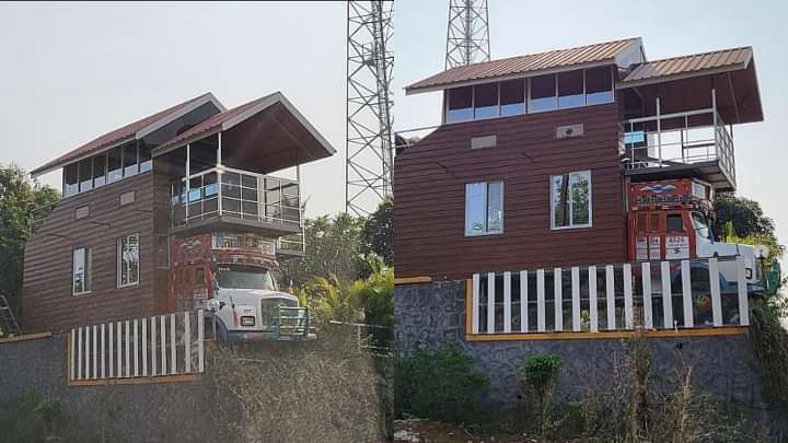 Is This A Tata Truck Or A House? - Check This Mind-Blowing Creation Here