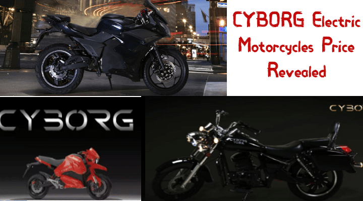 CYBORG Electric Motorcycles Price Revealed, Range Starts From Rs 1.14 Lakh