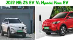 2022 MG ZS EV Vs Hyundai Kona EV - Spec Comparo, What To Pick?