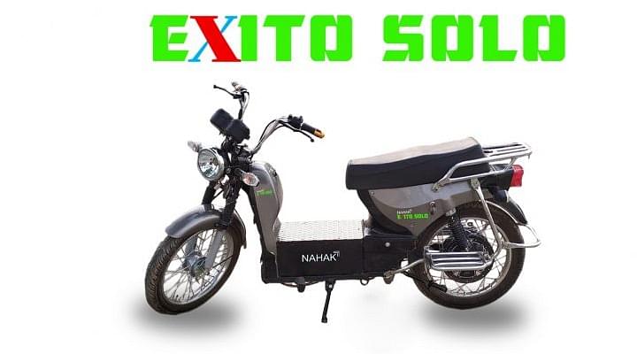 Nahak Motors E-Moped Exito Solo Launched, Price Starts From Rs 85,999
