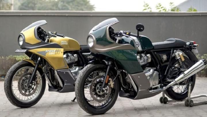 This Retro Cafe Bolt-On Kit for the RE Continental GT and Interceptor 650 costs just Rs. 30,000