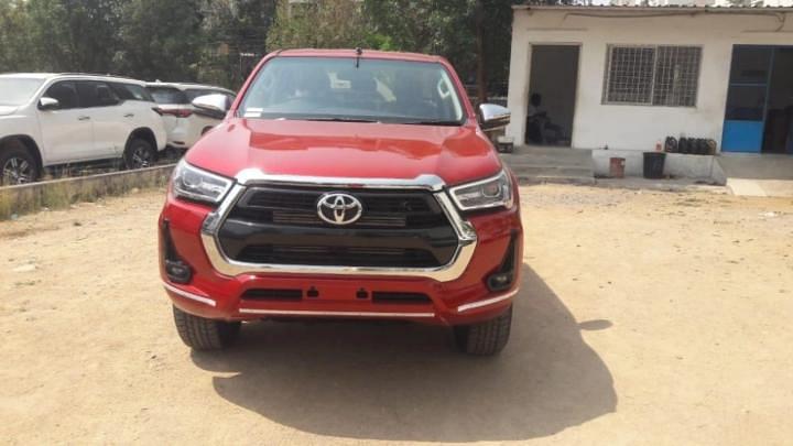2022 Toyota Hilux Spotted At A Dealership; Looks Humongous