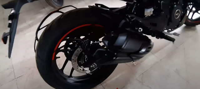 Dominar rear alloy wheel