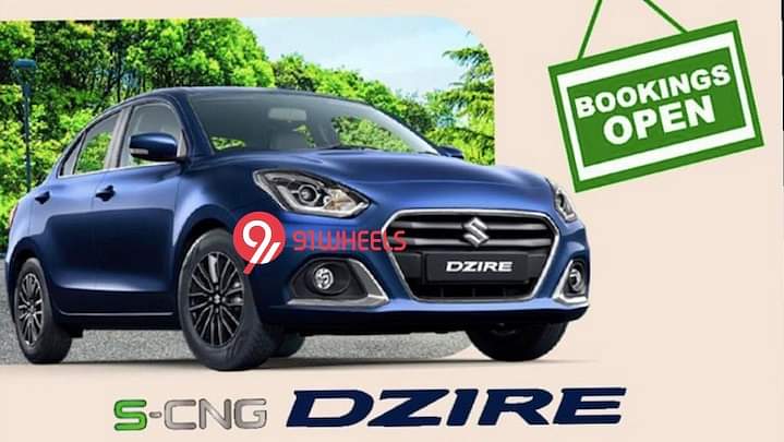 Exclusive - 2022 Maruti Dzire CNG Unofficial Bookings Open; To Come In VXI And ZXI Variant
