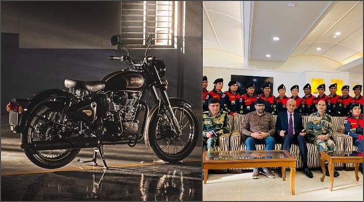 BSF Seema Bhawani Shaurya Expedition Empowerment Ride With Royal Enfield