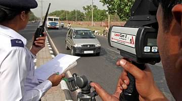 delhi traffic challan