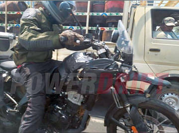 2023 Royal Enfield Himalayan 450 spied for the first time