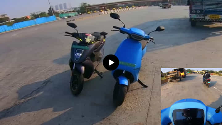 OLA S1 Pro Vs Ather 450X Drag Race - Check Results! OLA S1 Pro Vs Ather 450X Drag Race - Check Results!