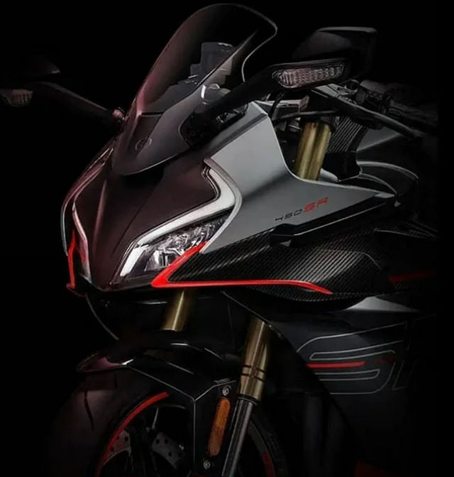 CFMoto 450SR LED head lights