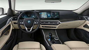 BMW i4 electric sedan - interiors