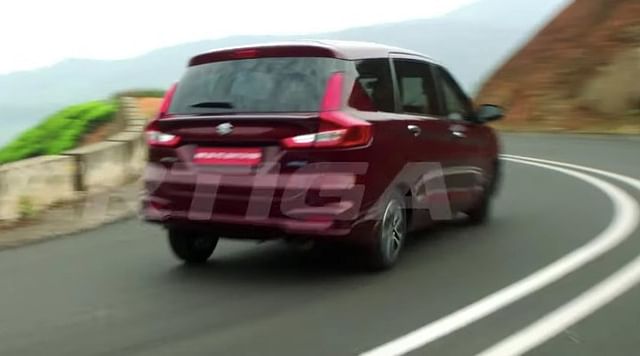 2022 Maruti Suzuki Ertiga facelift