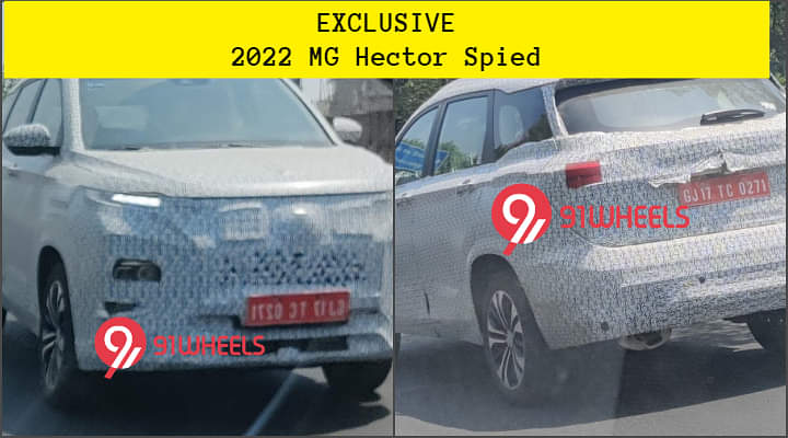 Exclusive: 2022 MG Hector To Now Get Adas And More Features - Pictures And Video