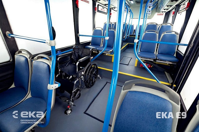 E9 offers 31+D seating capacity