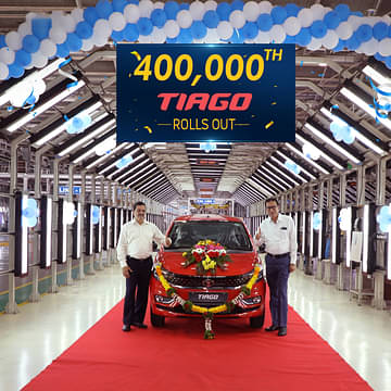 Tata Motors rolls out 4,00,000th Tiago from Sanan Plant