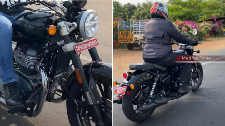 Production-Ready Undisguised Royal Enfield Super Meteor 650, Shotgun 650 Spied - Launch Soon?
