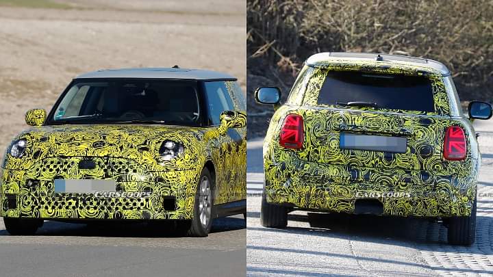 2023 Mini Cooper 3-Door Facelift Spied Testing Globally - Read The Details