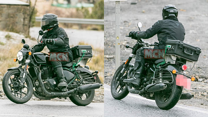 Royal Enfield Shotgun 650 Spied Testing Internationally Again - New Details Emerge