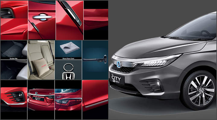 Check Out The Official Accessories Of Honda City e:HEV Hybrid; Bookings Commence At Rs 21,000