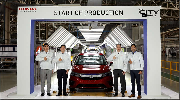 Honda City Hybrid e:HEV Production Commence - All Details Here