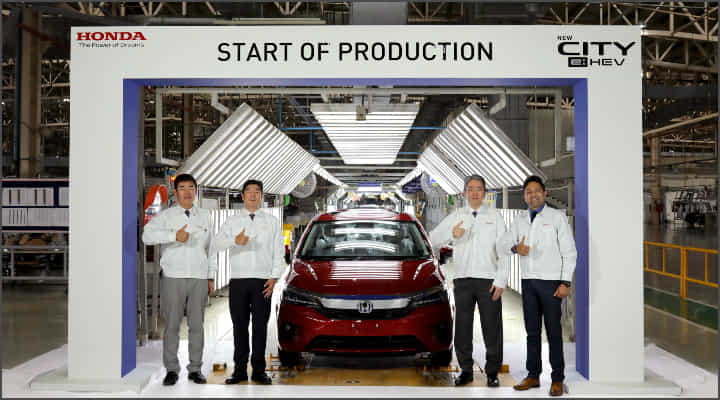 Honda City Hybrid e:HEV Production Commence - All Details Here Honda City Hybrid e:HEV Production Commence - All Details Here