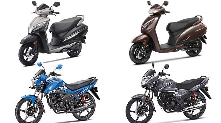Honda Two-Wheeler Line Up Gets Dearer Up To Rs 1,300