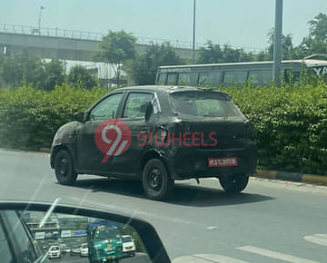 2022 Maruti Suzuki Alto 800 rear profile