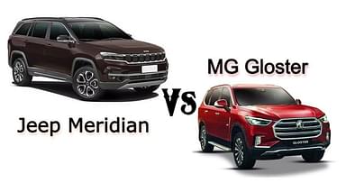 2022 Jeep Meridian vs MG Gloster: Spec Sheet comparison