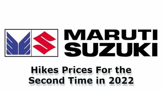 Maruti Suzuki Hikes Prices of Entire Range By 1.3% from April 18 Onwards Maruti Suzuki Hikes Prices of Entire Range By 1.3% from April 18 Onwards