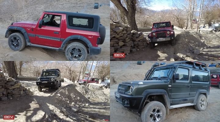 Mahindra Thar vs 2021 Force Gurkha Off-road Test - Check Video Here