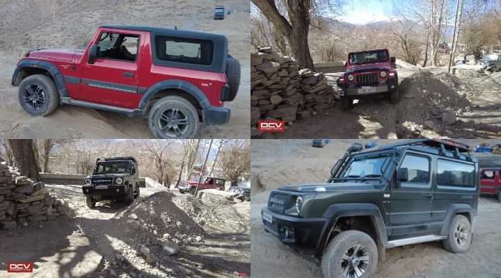 Mahindra Thar vs 2021 Force Gurkha Off-road Test - Check Video Here Mahindra Thar vs 2021 Force Gurkha Off-road Test - Check Video Here