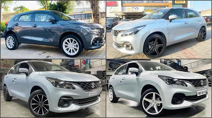 Here Are Some Aftermarket Alloy Wheels Of The 2022 Maruti Baleno