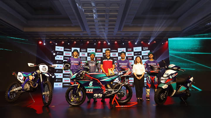 TVS Motors - Petronas Adjoin To Form India's First Factory Racing Team