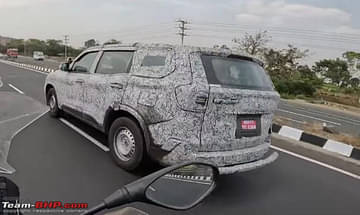 2022 Mahindra Scorpio SUV tail light assembly design