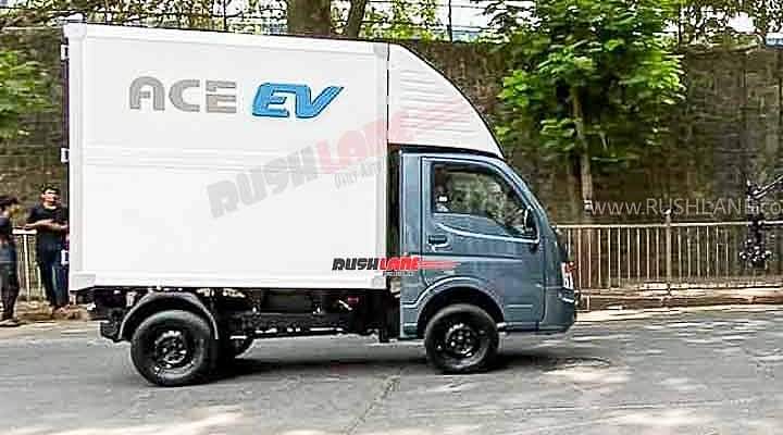 Upcoming Tata Ace Electric Spied, Launch Seems Imminent