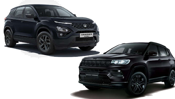 Tata Harrier Dark Vs Jeep Compass Night Eagle - All Details!