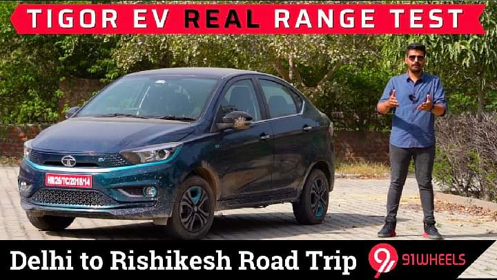 Tata Tigor EV Real-Life Range Test - How Much Will It Deliver?