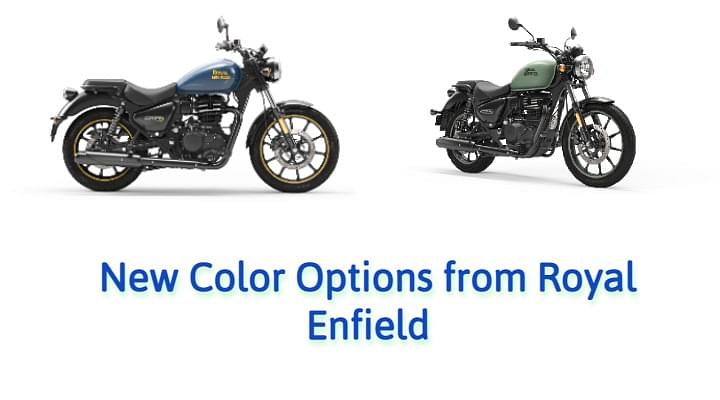 RE Meteor 350 Variants Get Three New Exterior Color Options for 2022