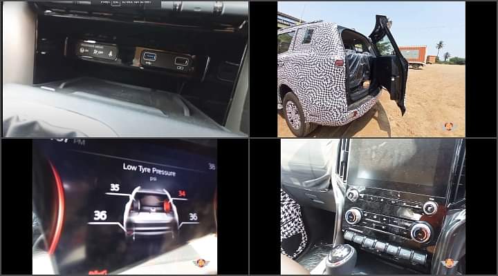 2022 Mahindra Scorpio Clear Interior Spy Shots - Video