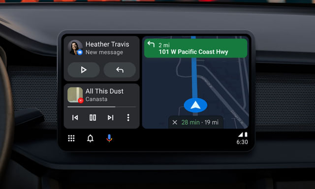 Android Auto Update with Split Screen