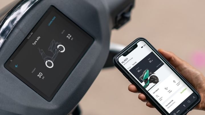 Ather 450X E-Scooter Now Comes With Tyre Pressure Monitoring System Option Ather 450X E-Scooter Now Comes With Tyre Pressure Monitoring System Option