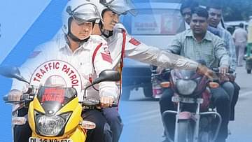 Delhi traffic police