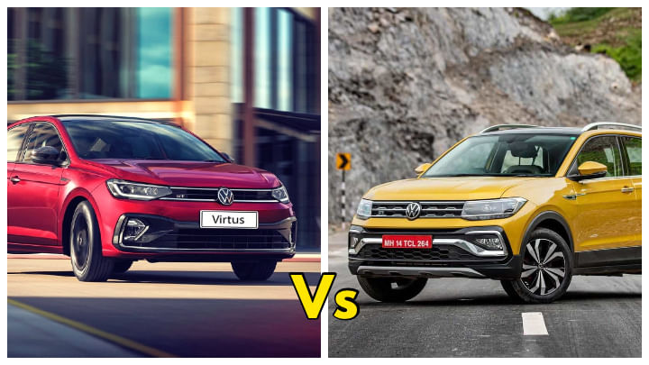 VW Virtus Vs VW Taigun : Which One To Pick And Why? VW Virtus Vs VW Taigun : Which One To Pick And Why?