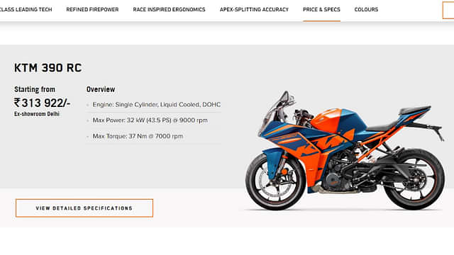 2022 KTM RC 390 Price Revealed - Cheaper Than Adventure 390!