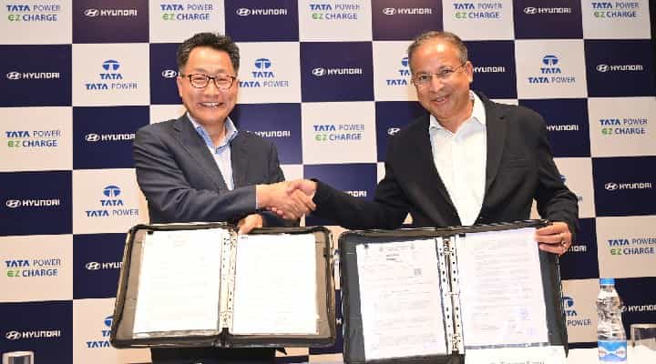 Hyundai Partners With Tata Power For EV Infra Ahead Of Ioniq 5 Launch Hyundai Partners With Tata Power For EV Infra Ahead Of Ioniq 5 Launch