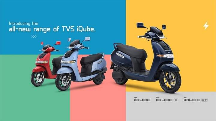 2022 TVS iQube Electric Scooter With More Riding Range Launched At Rs 98,564 - See Details