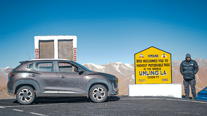 Driving the Nissan Magnite To Umling La Pass : Highest Motorable Road