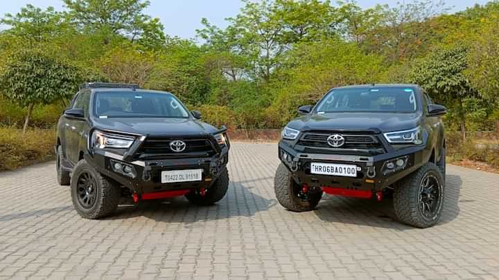 India's First Heavily Modified Toyota Hilux 4x4 Trucks India's First Heavily Modified Toyota Hilux 4x4 Trucks