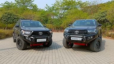India's First Heavily Modified Toyota Hilux 4x4 Trucks