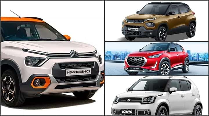 2022 Citroen C3 vs Tata Punch vs Nissan Magnite vs Rivals - Mileage Comparison