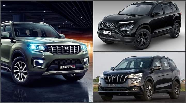 2022 Mahindra Scorpio N vs Tata Safari vs XUV700 - Spec Comparison